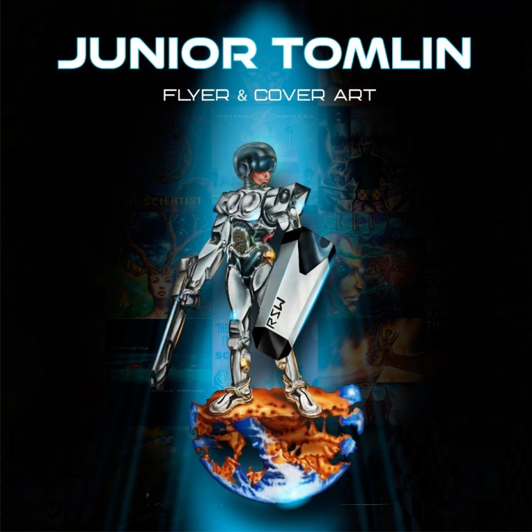 Junior Tomlin Flyer & Cover Art book