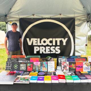 We’re buzzing to be making our @campo_sancho debut this weekend with the Velocity Press book stall! Tomorrow our authors Justin Robertson and Ralph Moore will be joining in the fun for talks at the Village Hall stage. If you’re around, come say hi, dig into our full catalogue of music and counterculture titles, and grab something good to read between the beats. #CampoSancho #VelocityPress #MusicBooks #FestivalReads