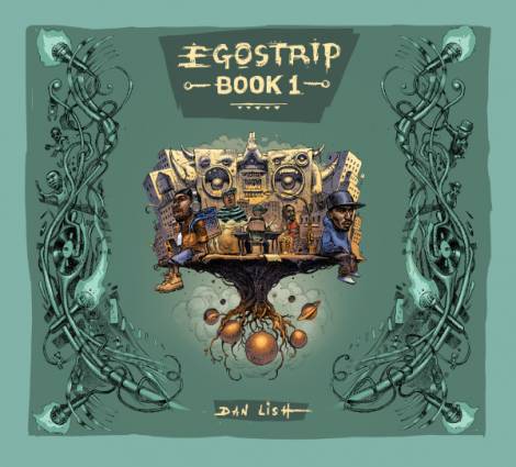 Egostrip Book 1 cover by Dan Lish