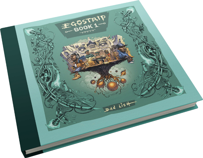 Egostrip Book 1 front cover 3D