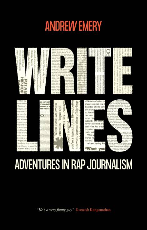 Write Lines by Andrew Emery book front cover