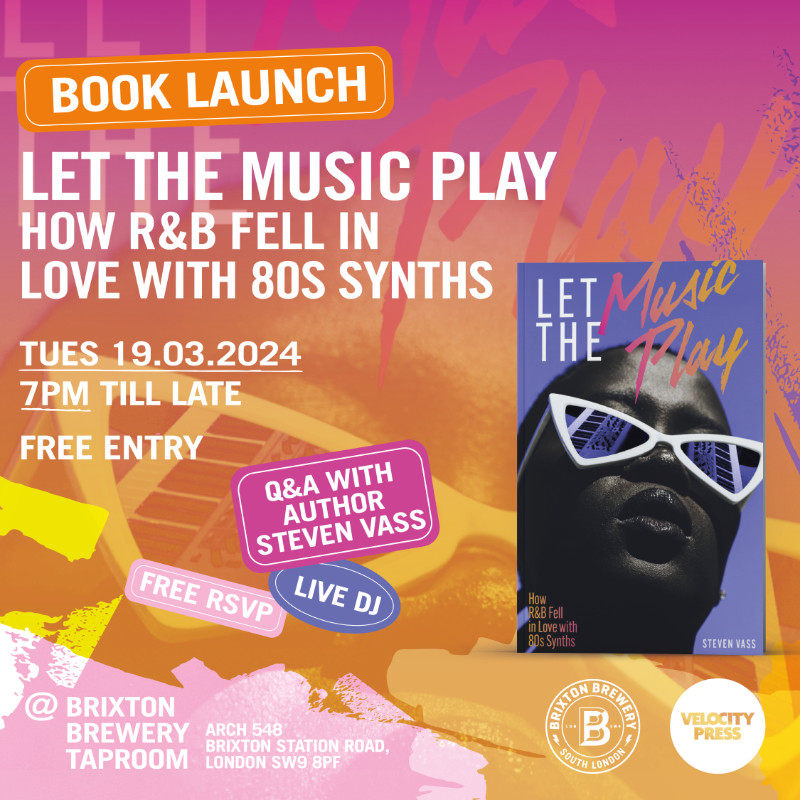 Let The Music Play London launch party flyer