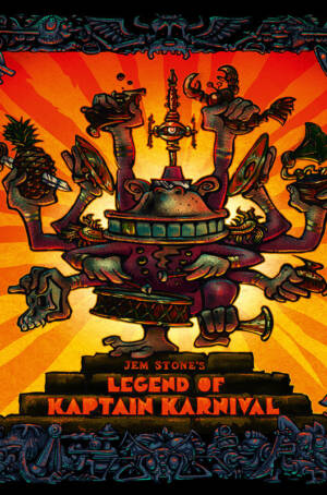 The Legend of Kaptain Karnival book cover