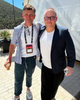 Great day at @internationalmusicsummit in Ibiza yesterday where not one but two of our authors involved. First up was Ralph Moore talking about his book, On Tour: A Wild Ride In The Dance Music Press. Later on, Andy Crysell gave a keynote about Selling the Night: When Club Culture Meets Brands, Advertising & the Creative Industries and also interviewed Ralf Luelsdorf from Deutsche Telekom about 25 years of their Electronic Beats platform. #ims2025 #velocitypress #andycrysell #ralphmoore #electronicmusıc #musicindustry #ontourbook #sellingthenightbook