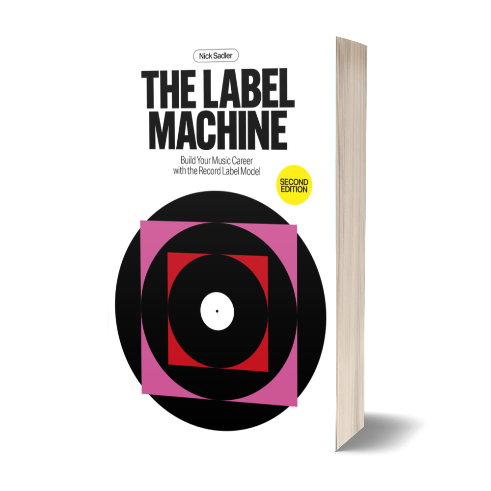 The Label Machine book front cover