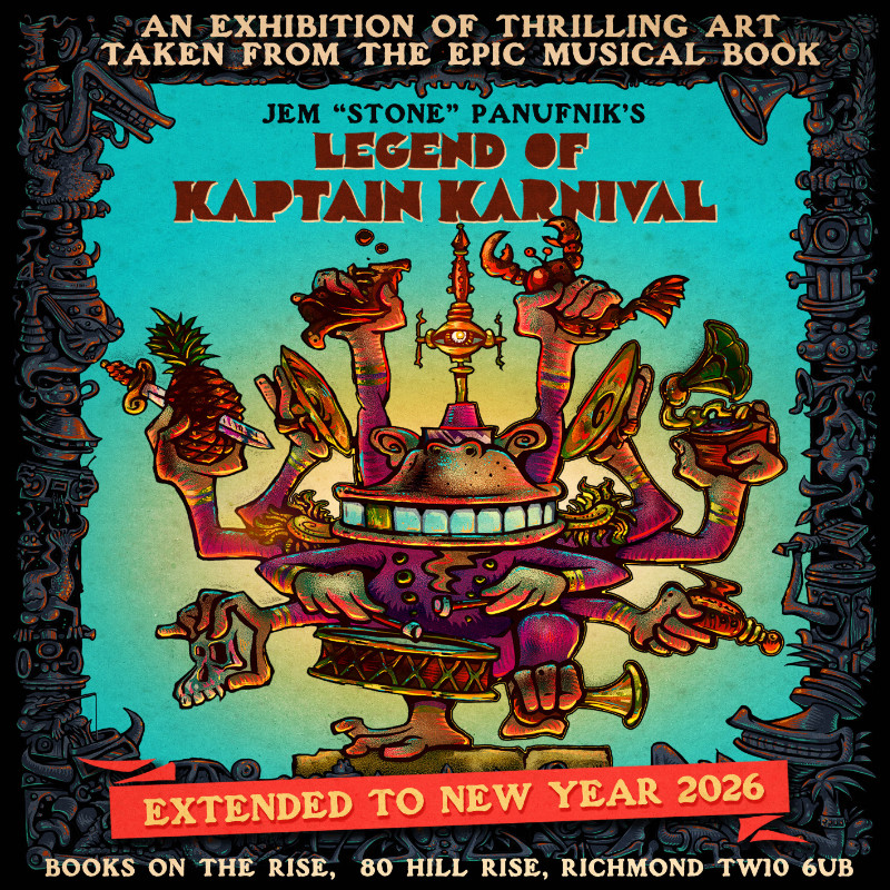 Kaptain Karnival Books on the Rise