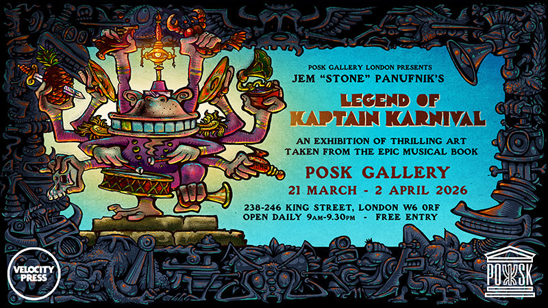 Kaptain Karnival at POSK Gallery